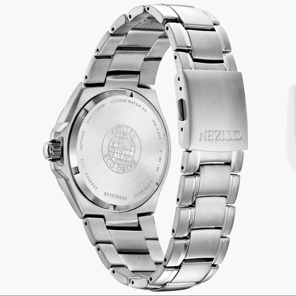 Citizen Eco Drive Paradigm Titanium Men’s Watch - Picture 3 of 12